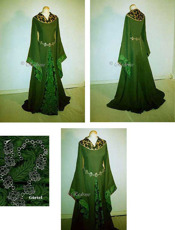 Eowyn gruenes Kleid gross